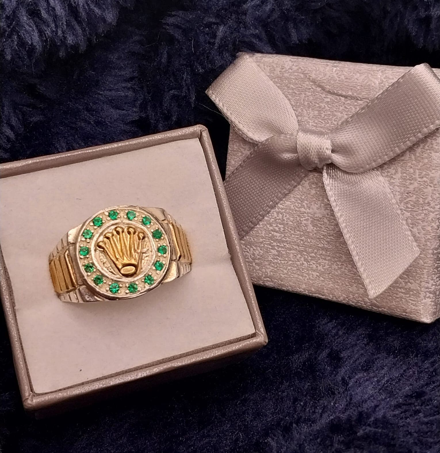 🌙Anillos para caballero Oro y plata ley 925