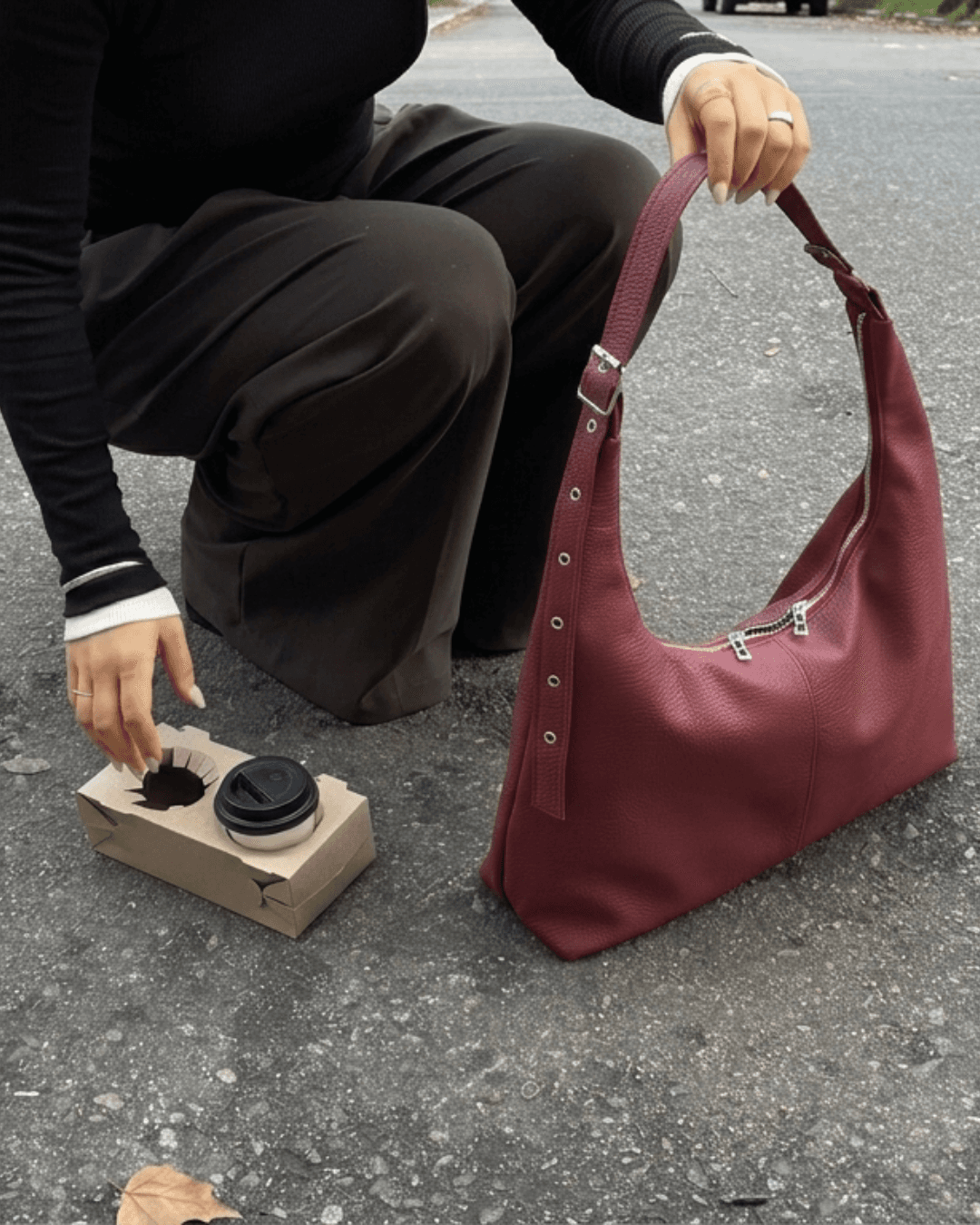 Tote bag BALI (bordo)