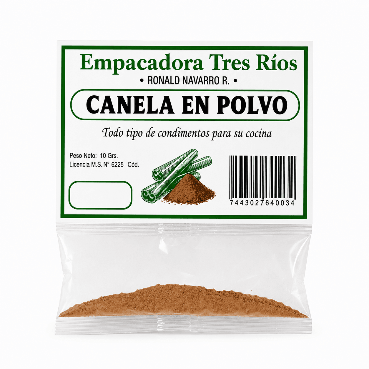 CANELA EN POLVO 10 GR