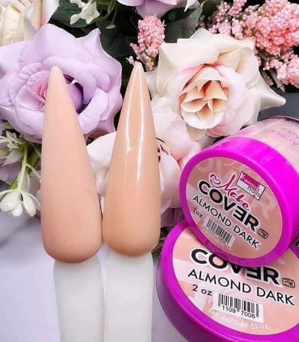 ACRILICO ALMOND DARK FANTASY NAILS