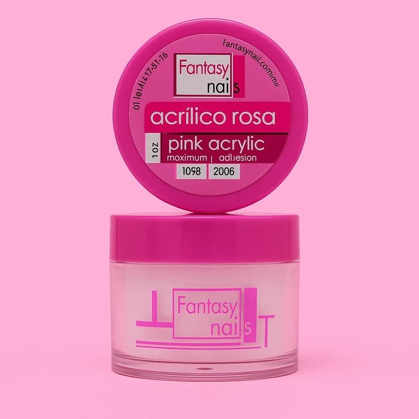 ACRILICO ROSA FANTASY NAILS