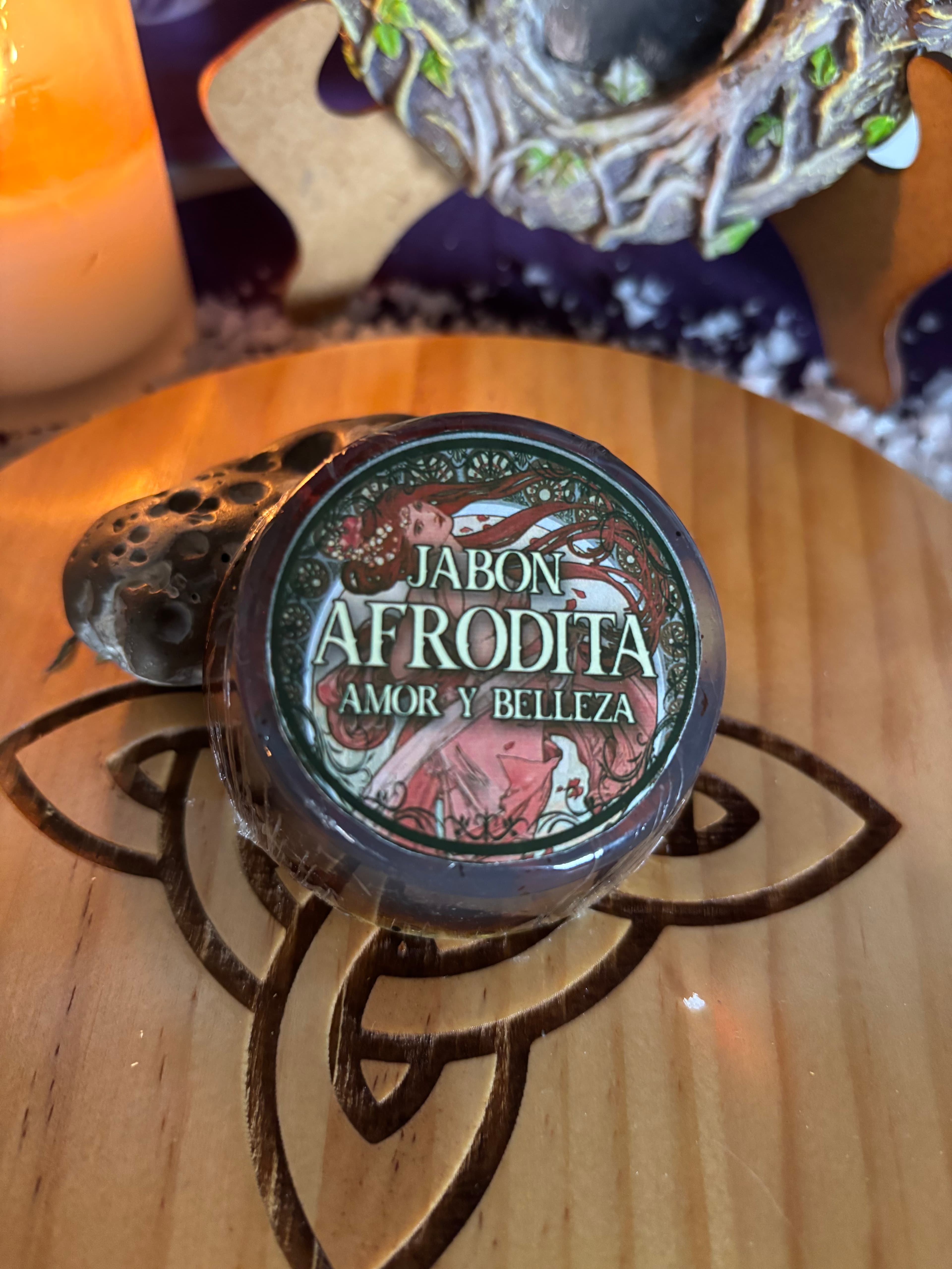 Jabon Afrodita, amor y belleza 