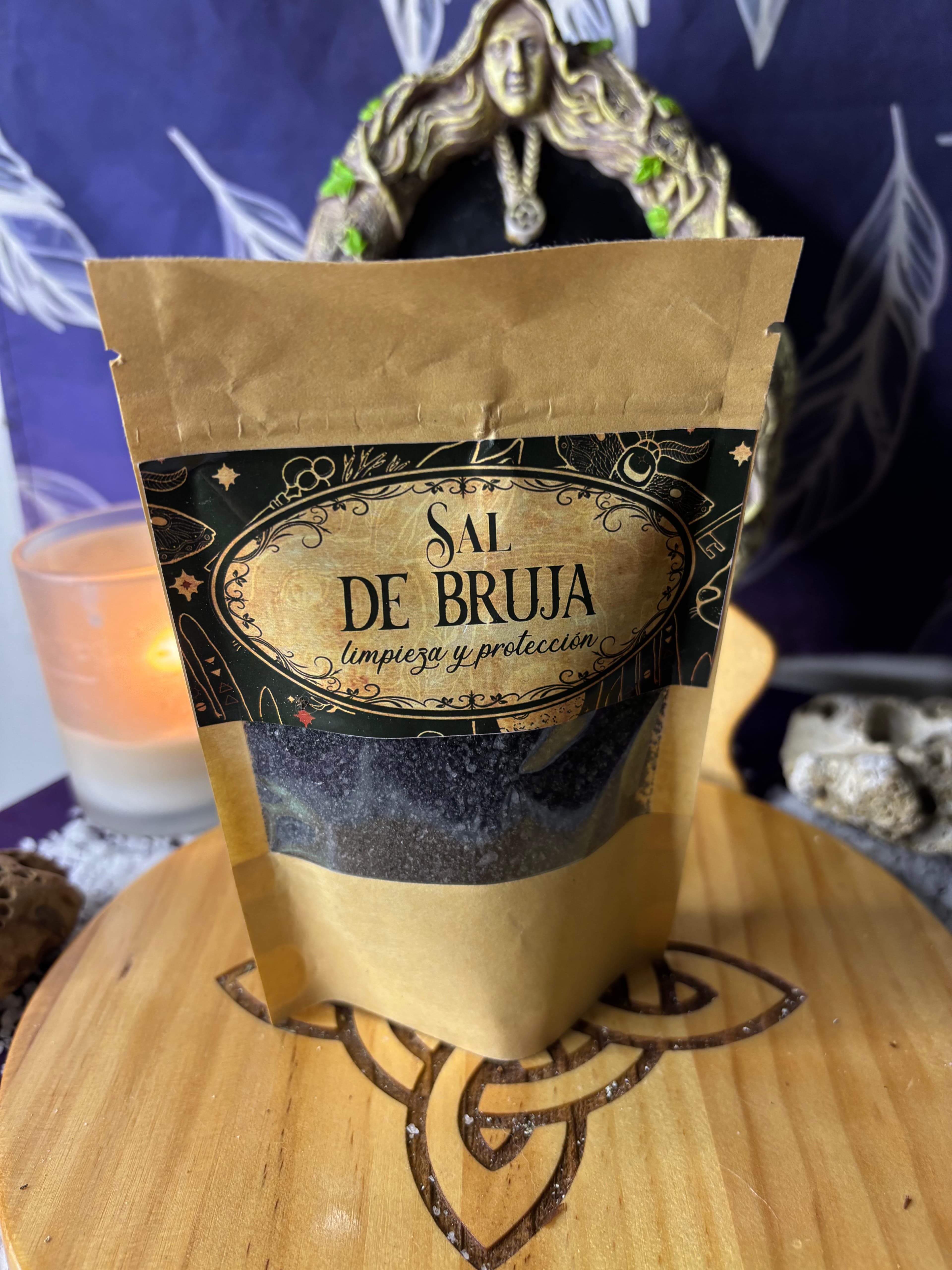 Sal de bruja, limpieza y protección 