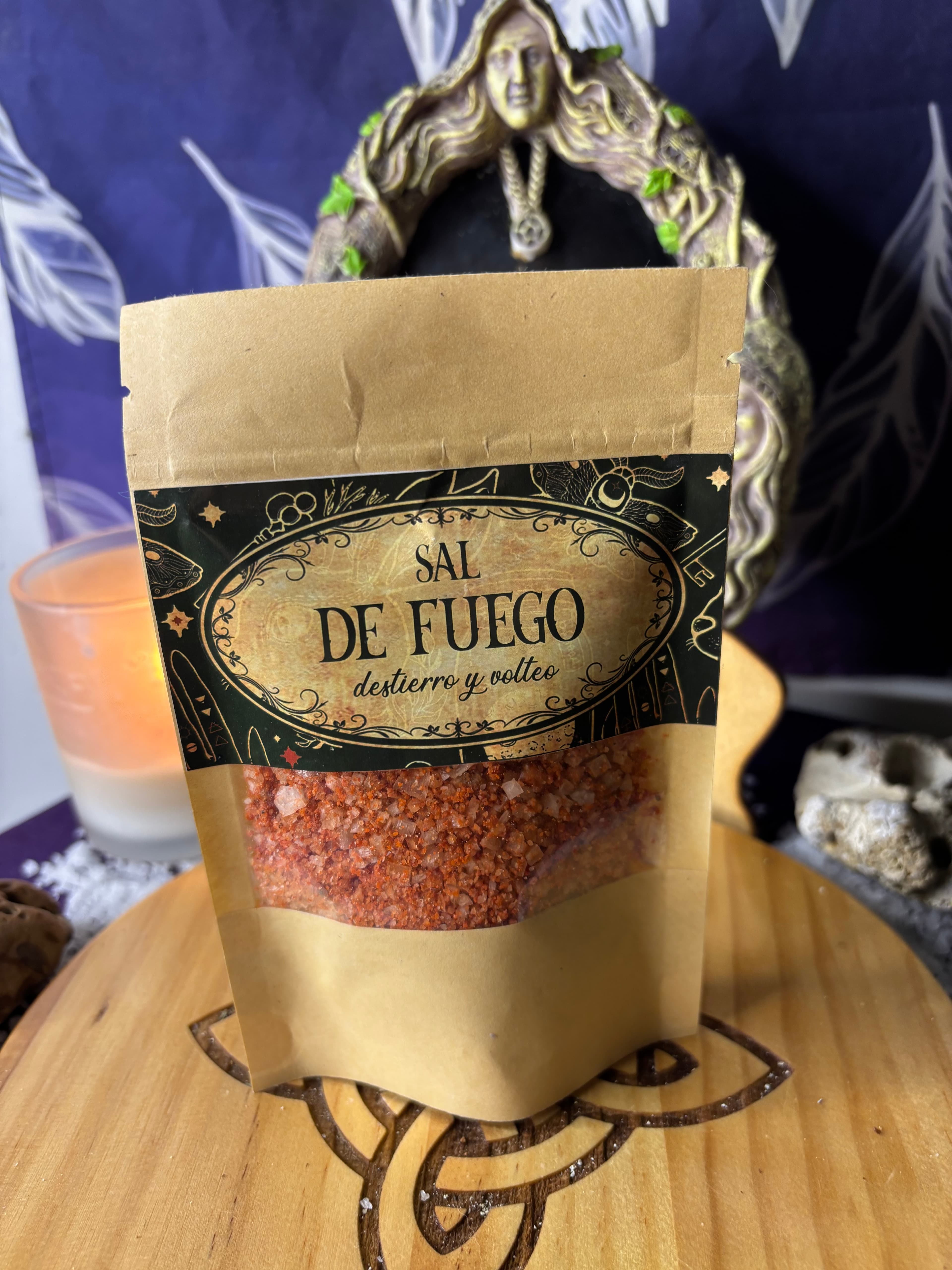 Sal de Fuego, destierro