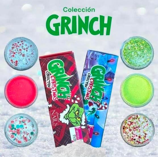 COLECCION GRINCH FANTASY NAILS