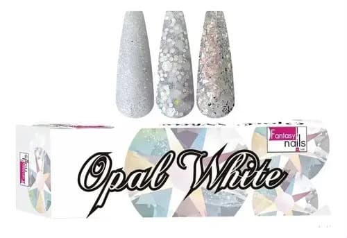 COLECCION OPAL WHITE FANTASY NAILS