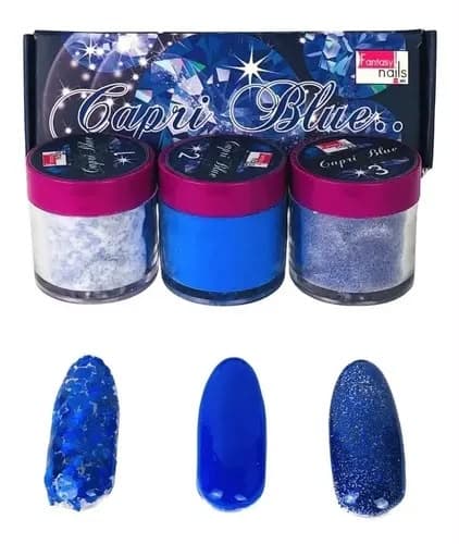 COLECCION CAPRI BLUE FANTASY NAILS