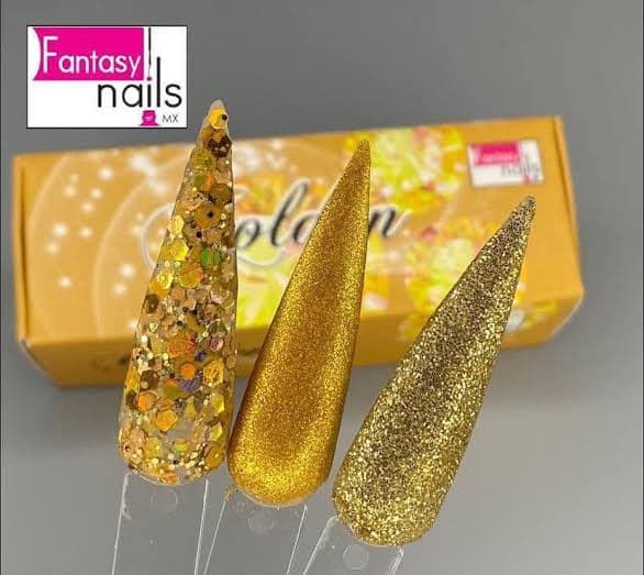 COLECCION GOLDEN FANTASY NAILS