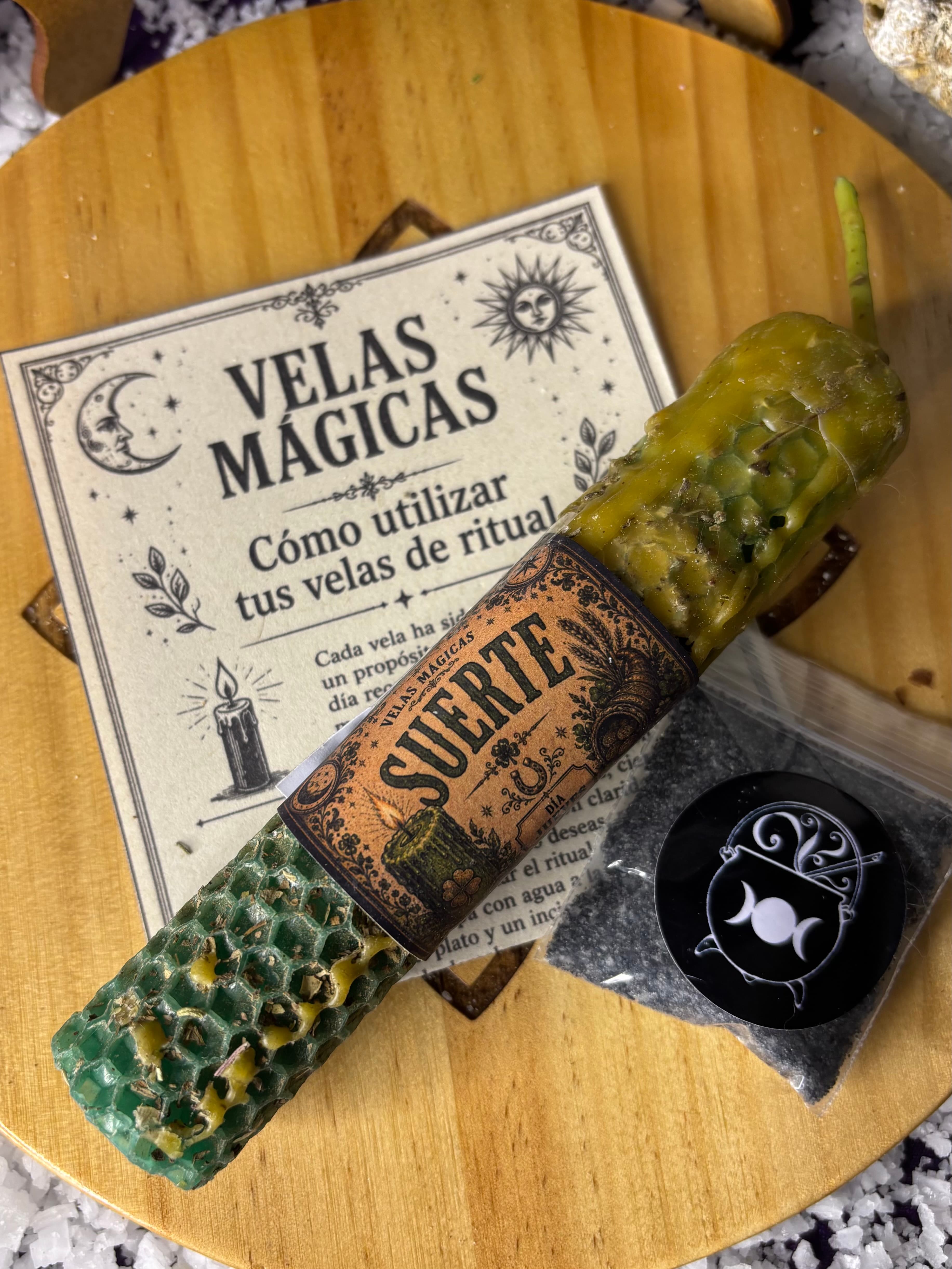 Vela Mágica Suerte y Fortuna