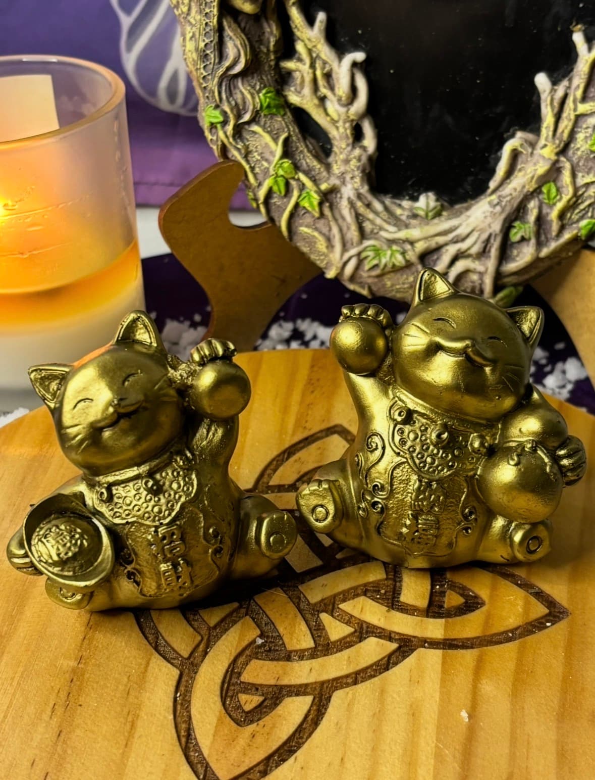 Gatos de la suerte