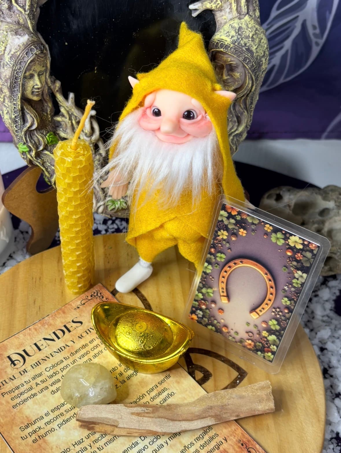 Duende Amarillo: Dinero y Alegría