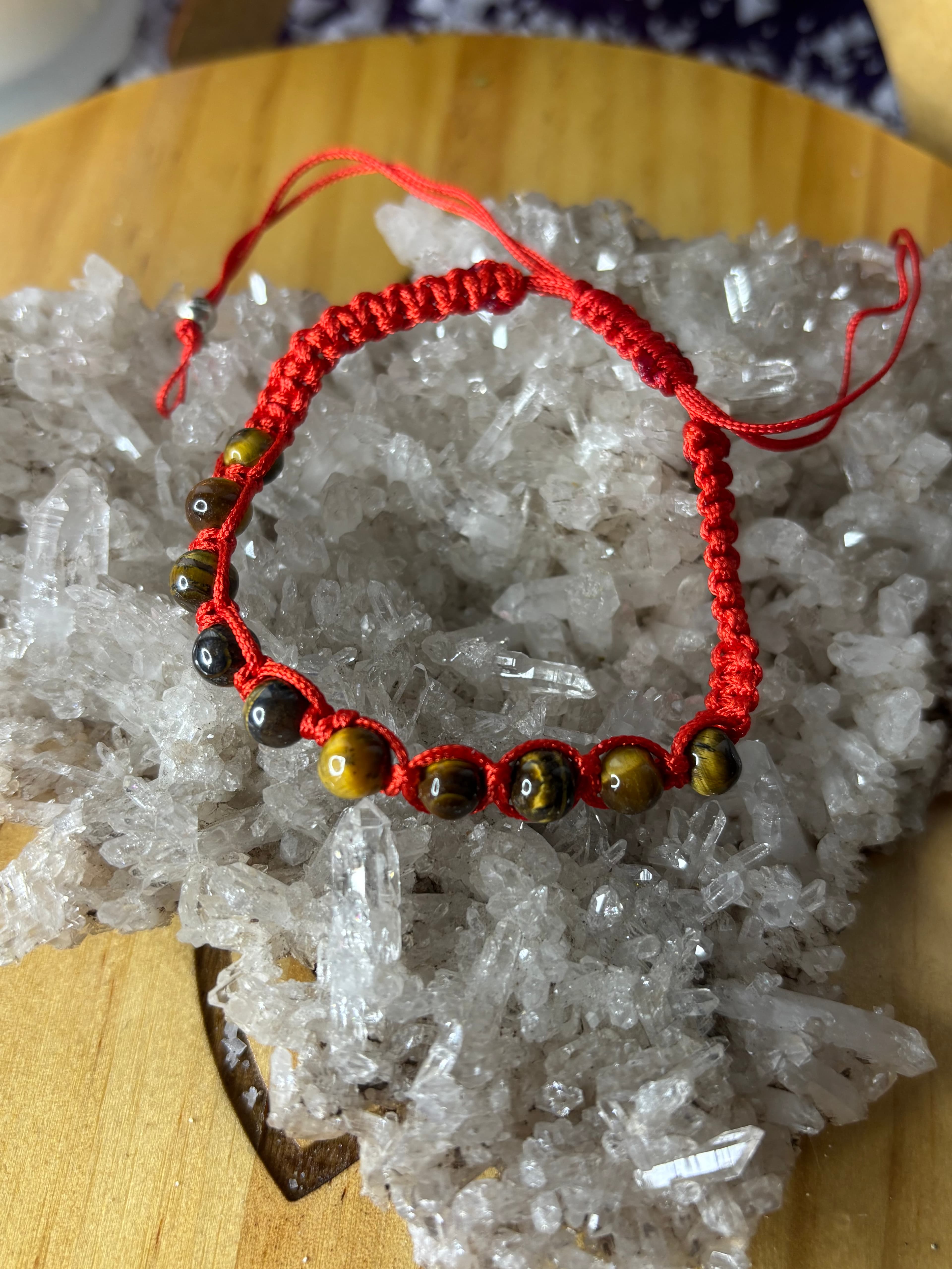Pulsera Ojo de Tigre, protección y abundancia 