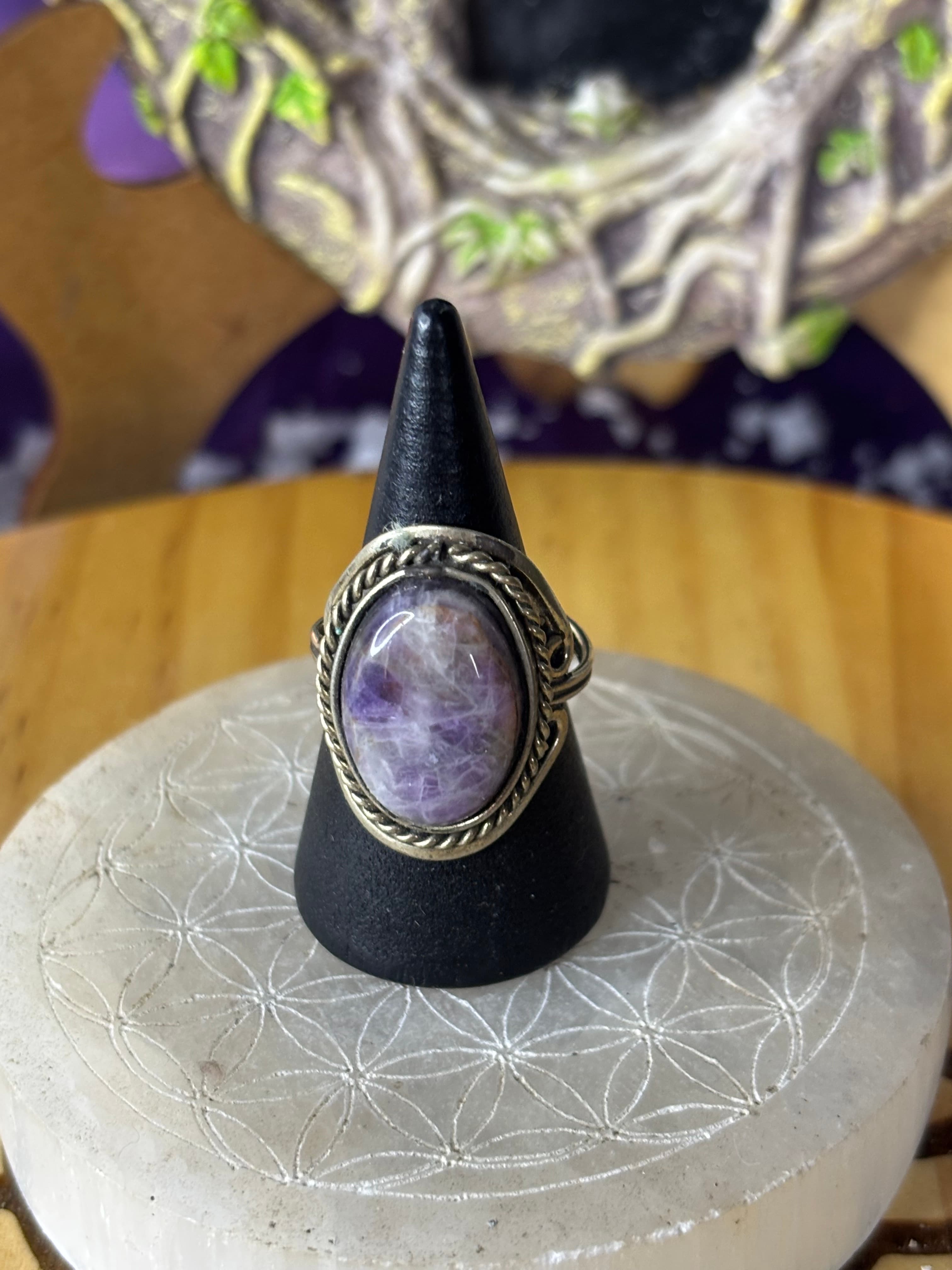 Anillo Amatista, calma y armonia
