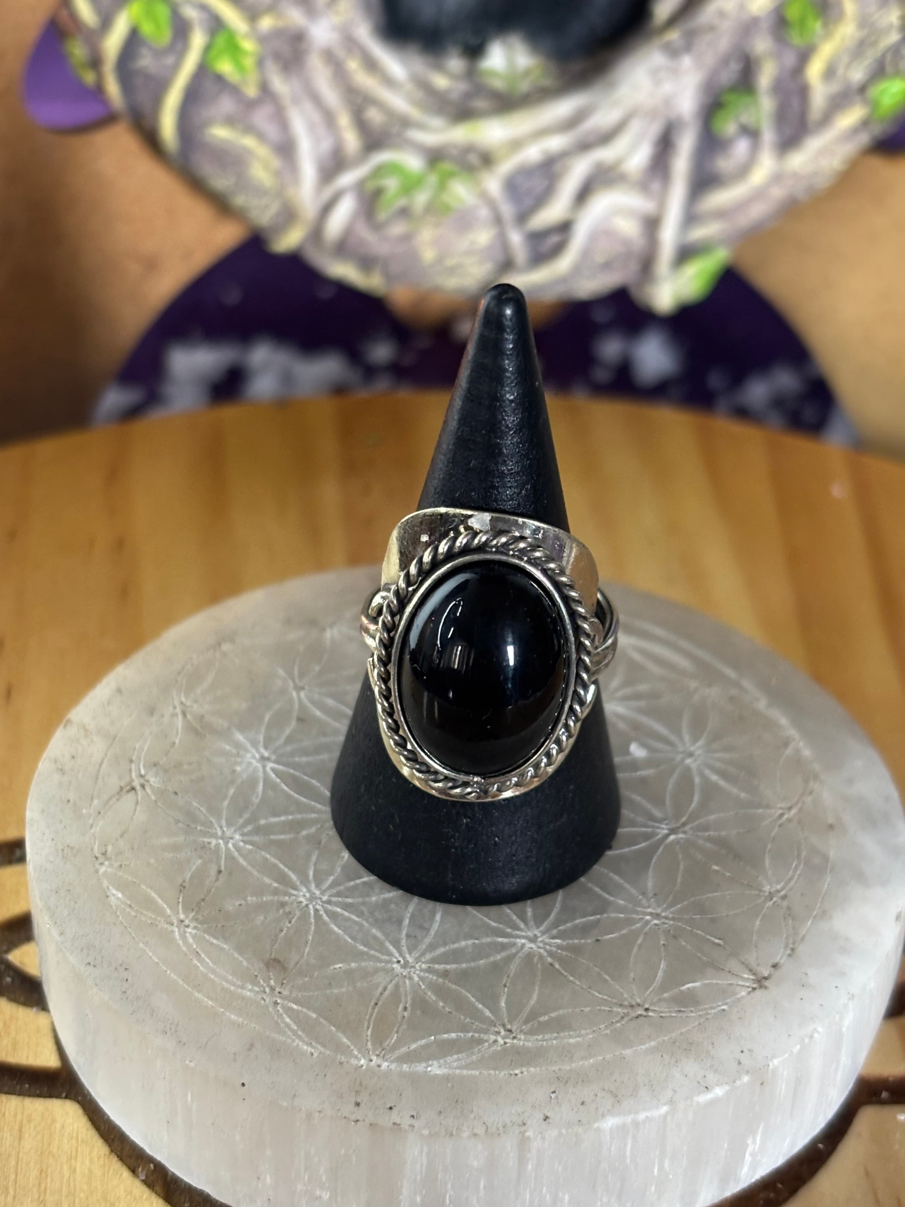 Anillo Ónix Negro, protección 