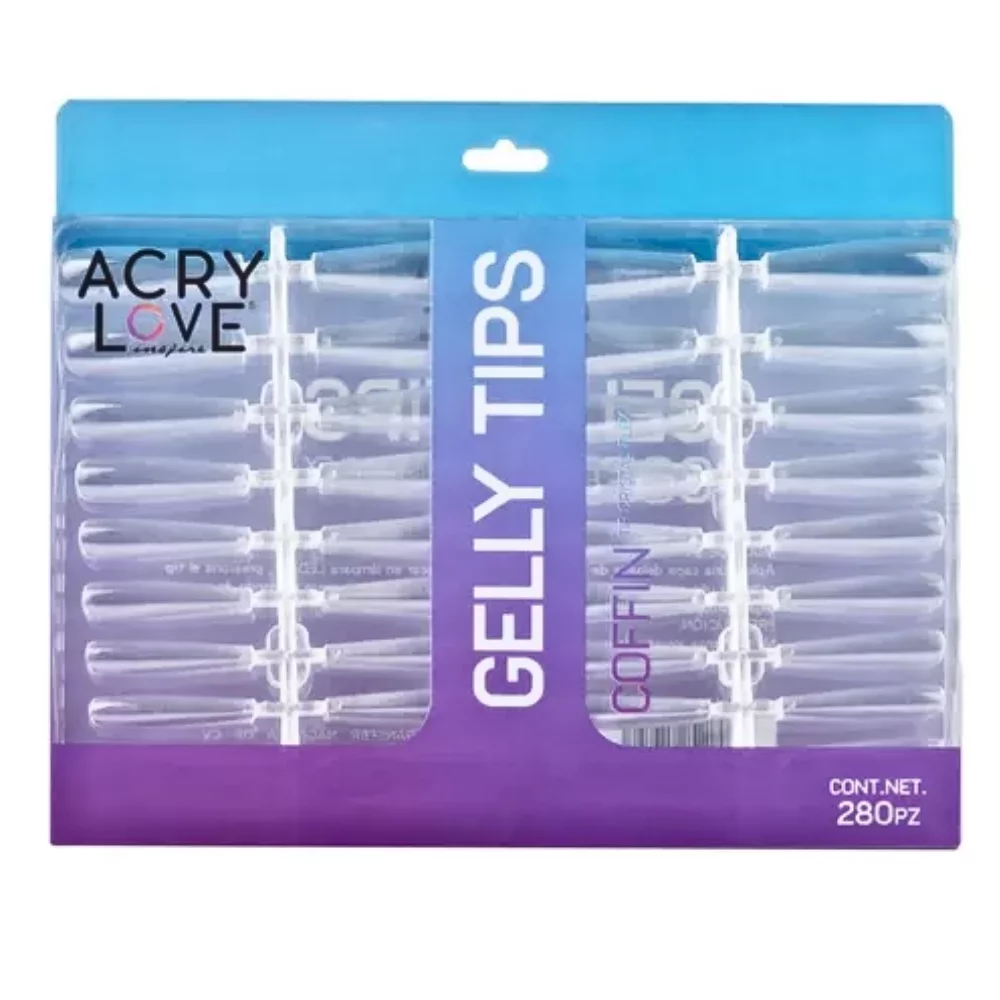 GELLY TIP COFFIN CRISTAL ACRY LOVE