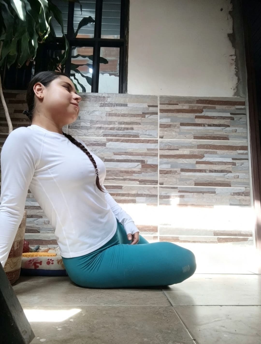 Camiseta deportiva manga larga para mujer ✨
