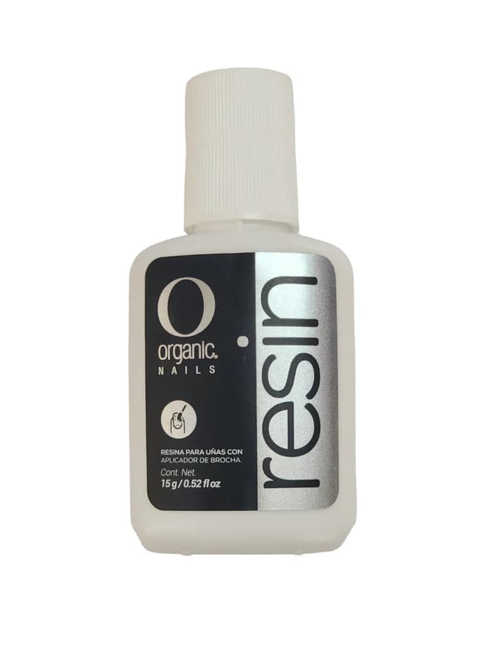 RESINA PARA UÑAS CON BROCHA ORGANIC NAILS 