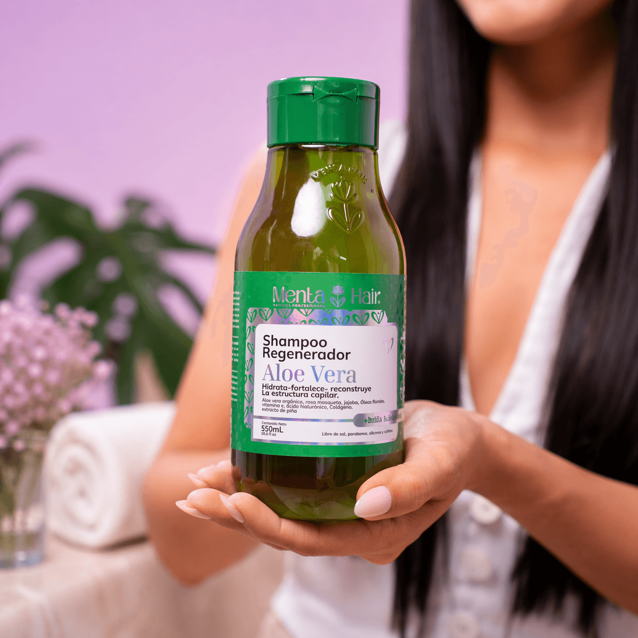 Shampoo Regenerador aloe vera 
