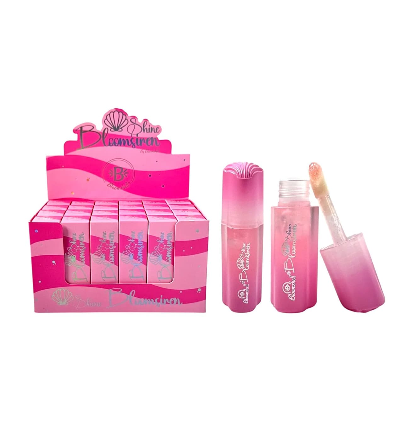 BRILLO GLOSS ESCARCHADO SIRENA SHINE BLOOMSIREN BLOOMSHELL