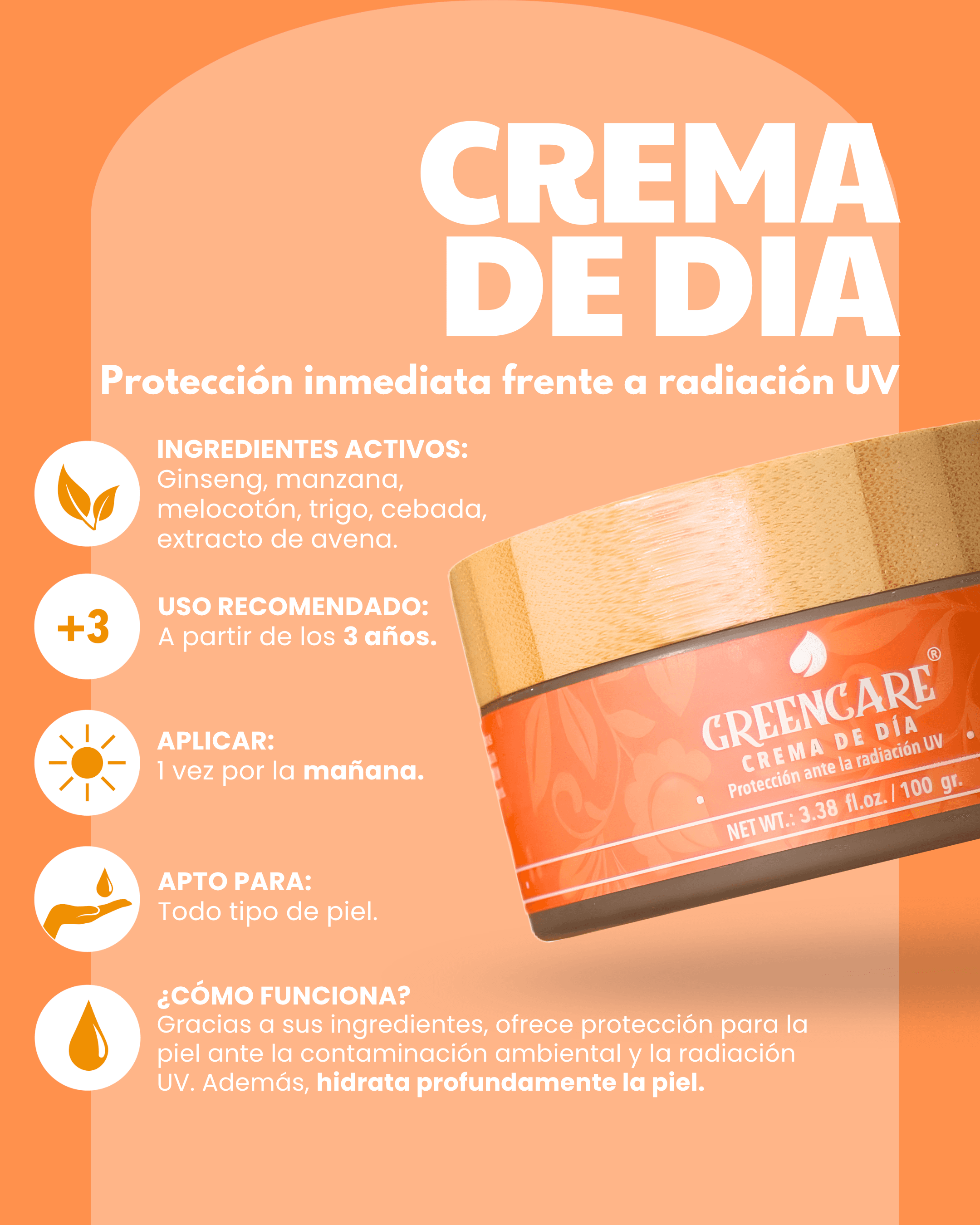 Crema de día 50g