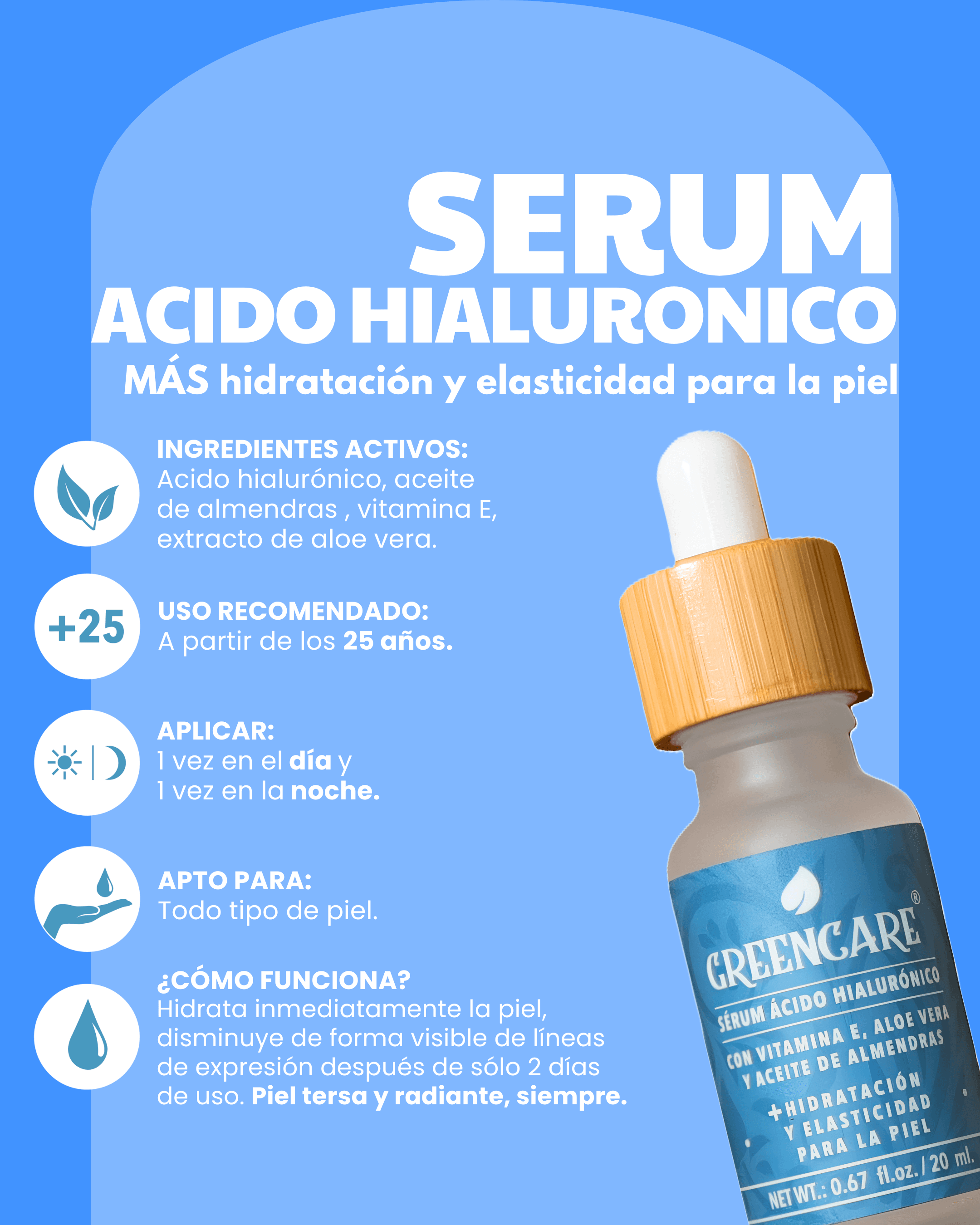 Sérum ácido hialurónico