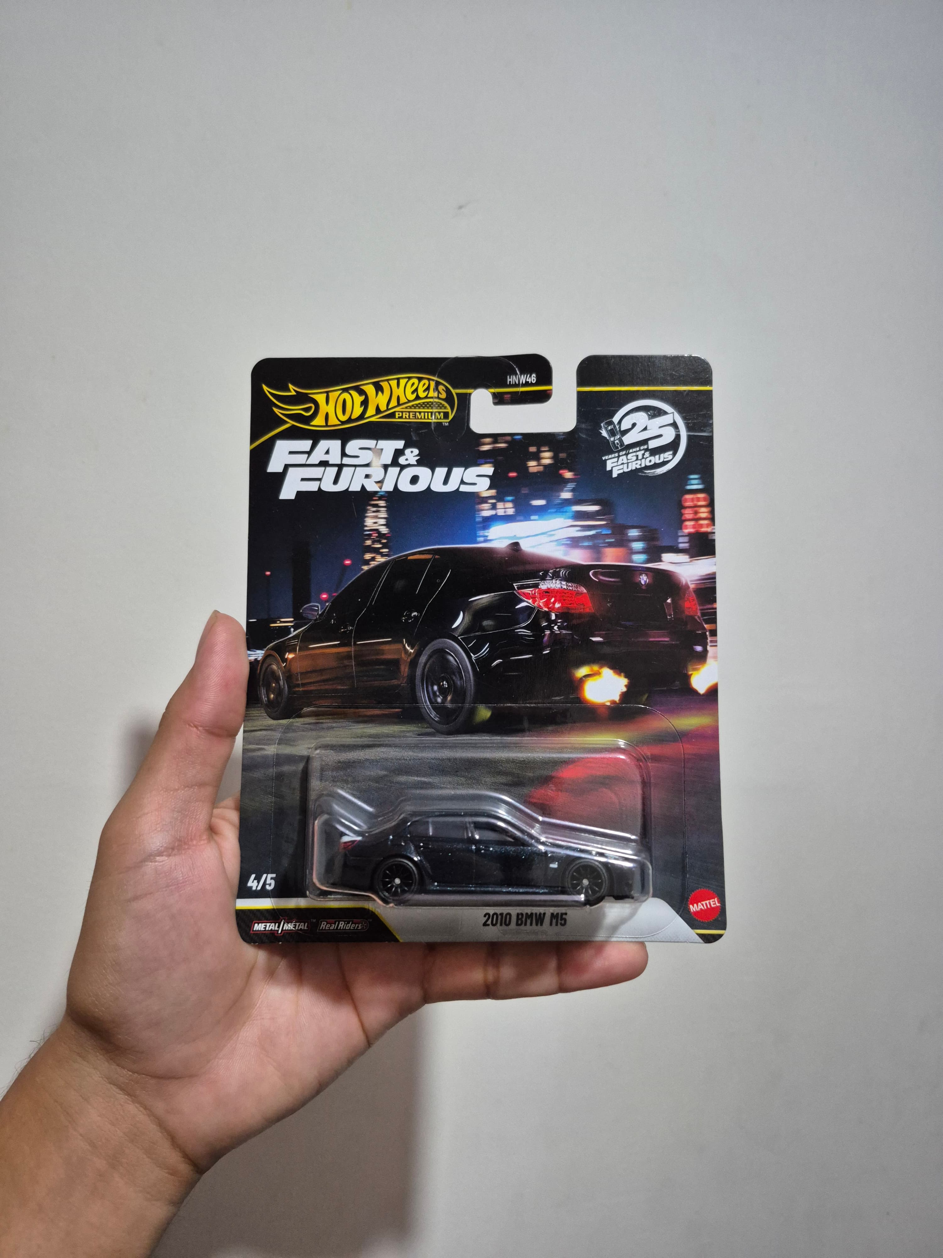 2010 Bmw M5 Hot wheels premium [Fast & Furious 25th anniversary 4/5 2026]