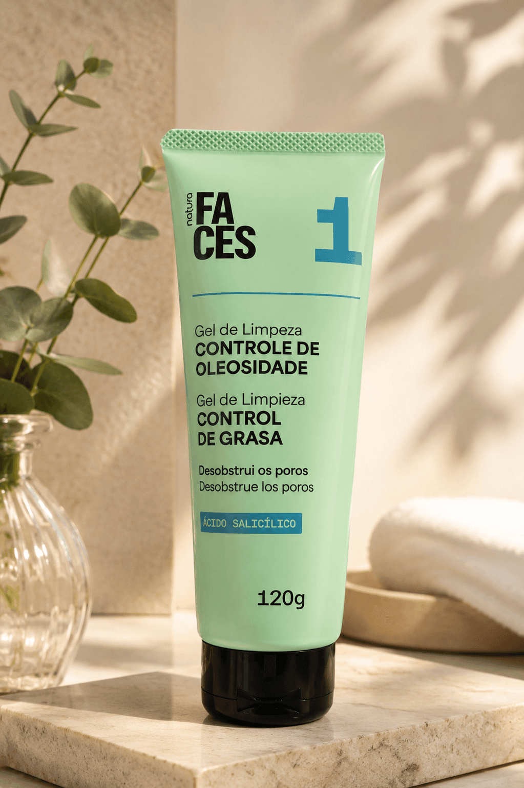 Gel de limpieza control de grasa 
