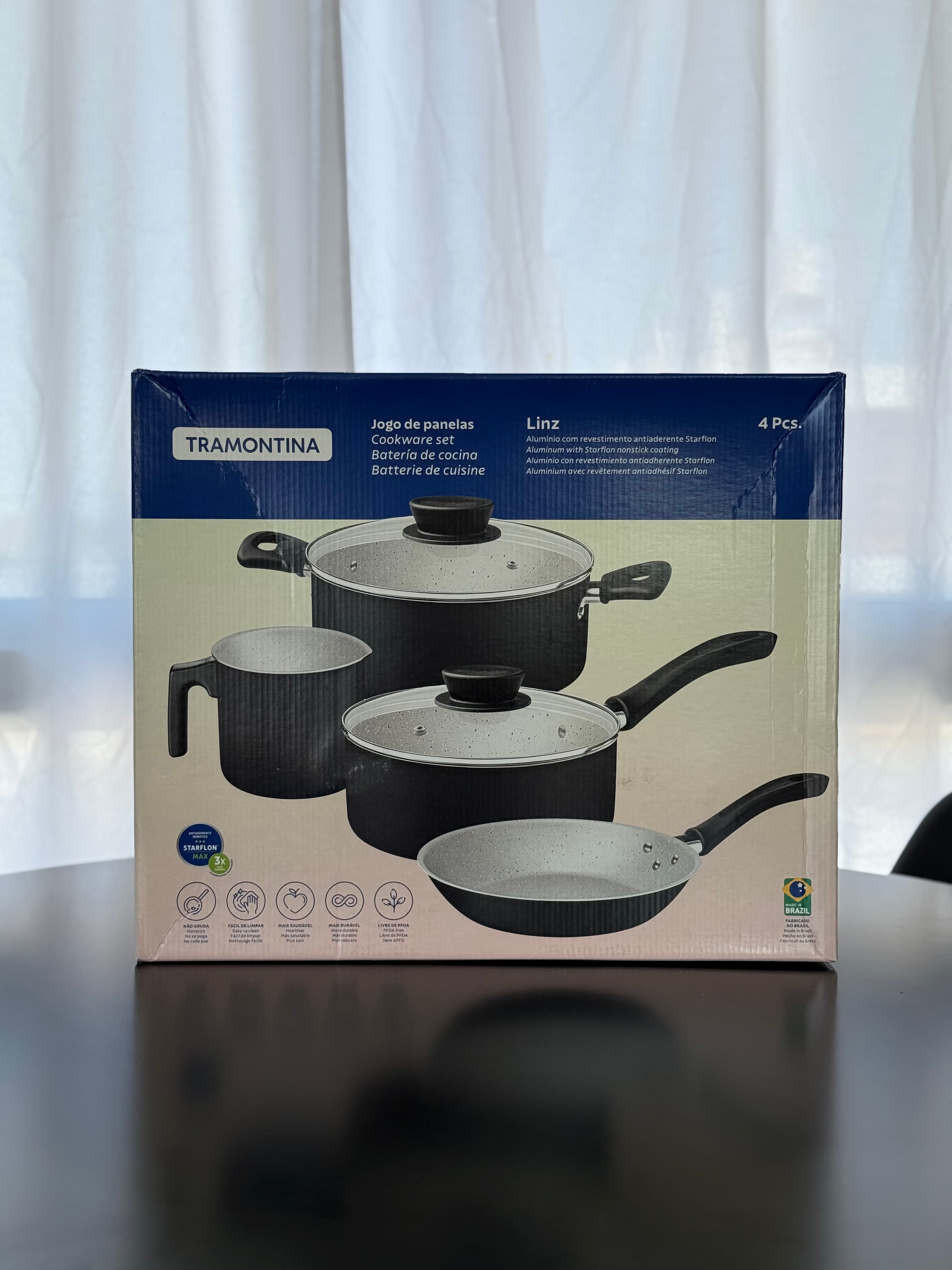 Set Tramontina 4 piezas