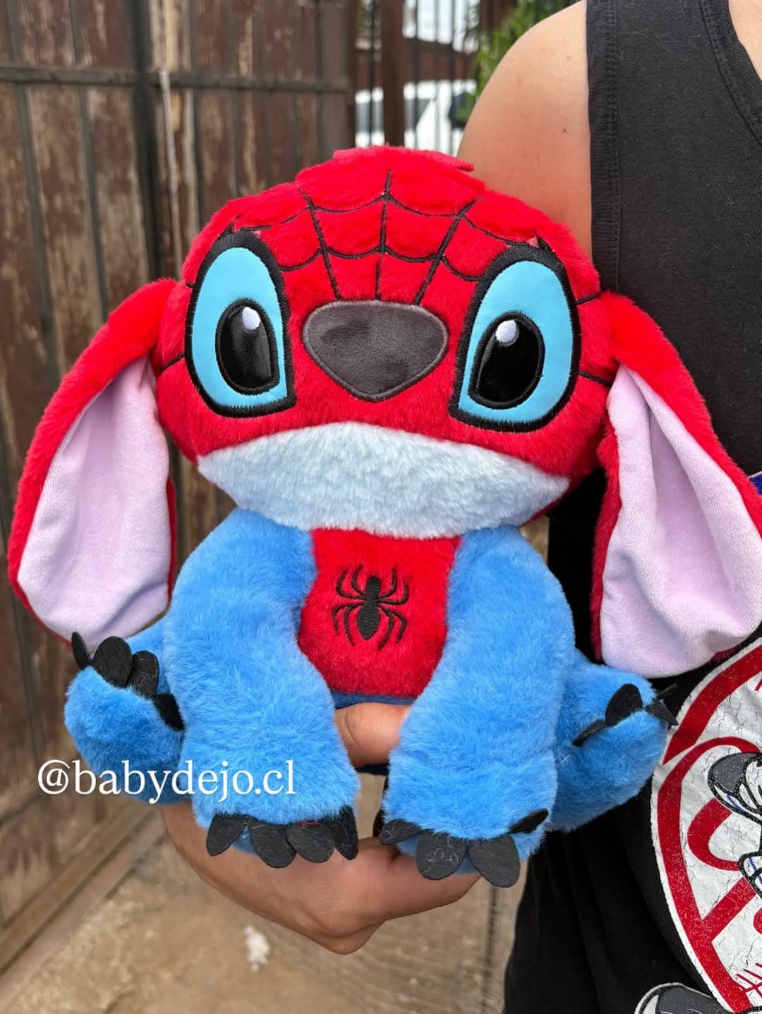 Stitch version SPIDERMAN de 30cm