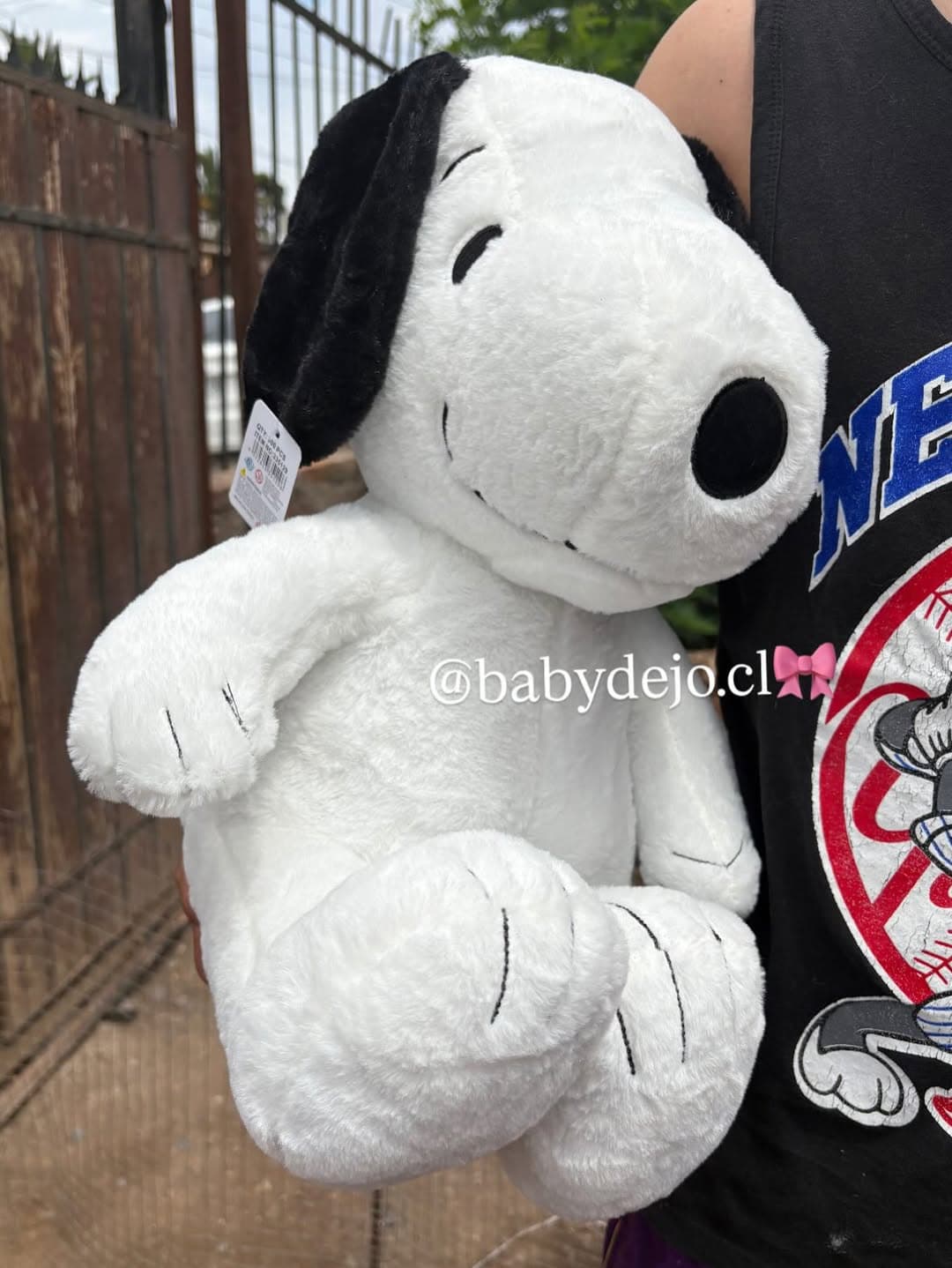 Snoopy de 50cm ``viene con liston``