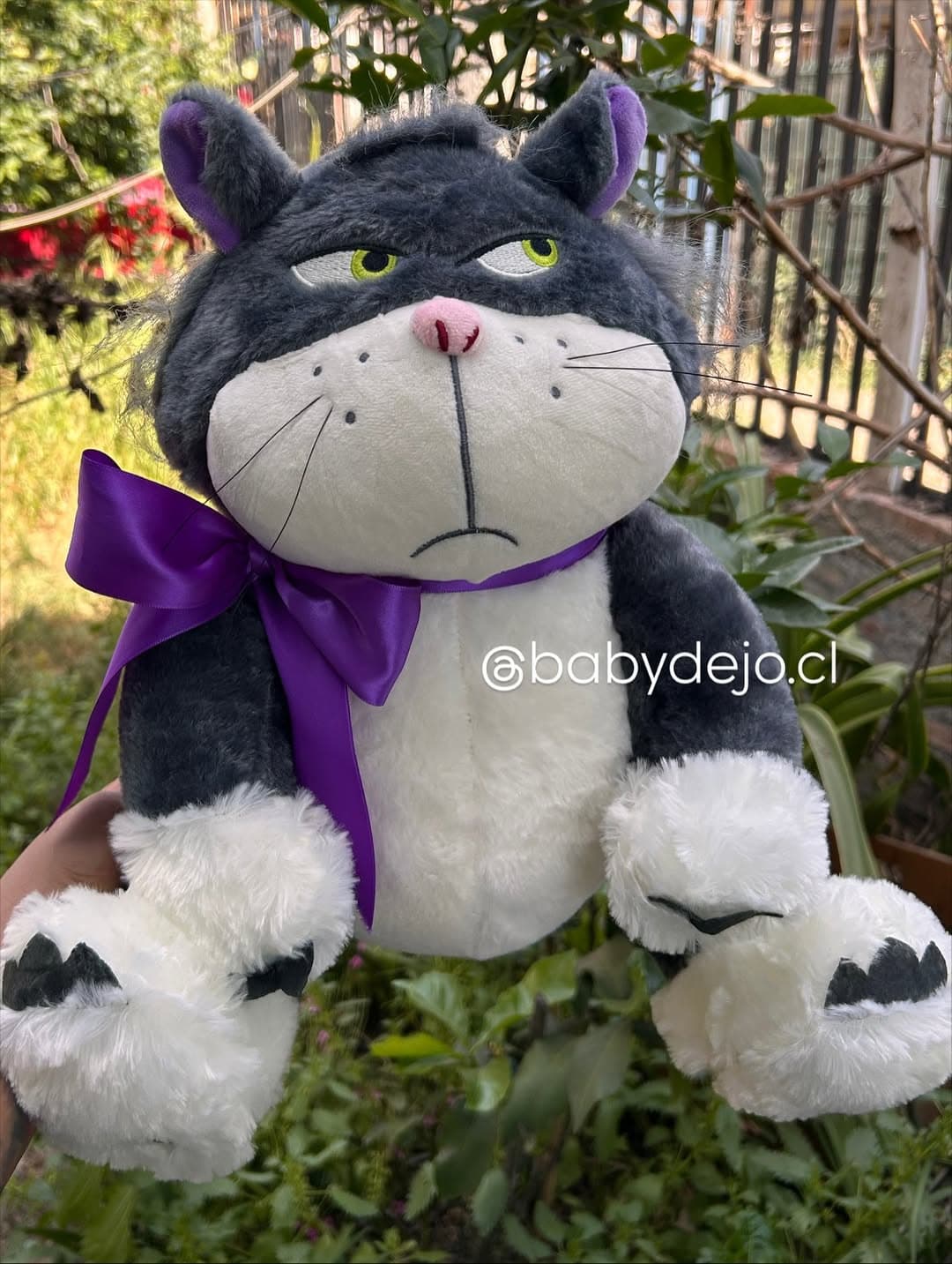 GATO LUCIFER ``enojón`` (pel. cenicienta) de 40
