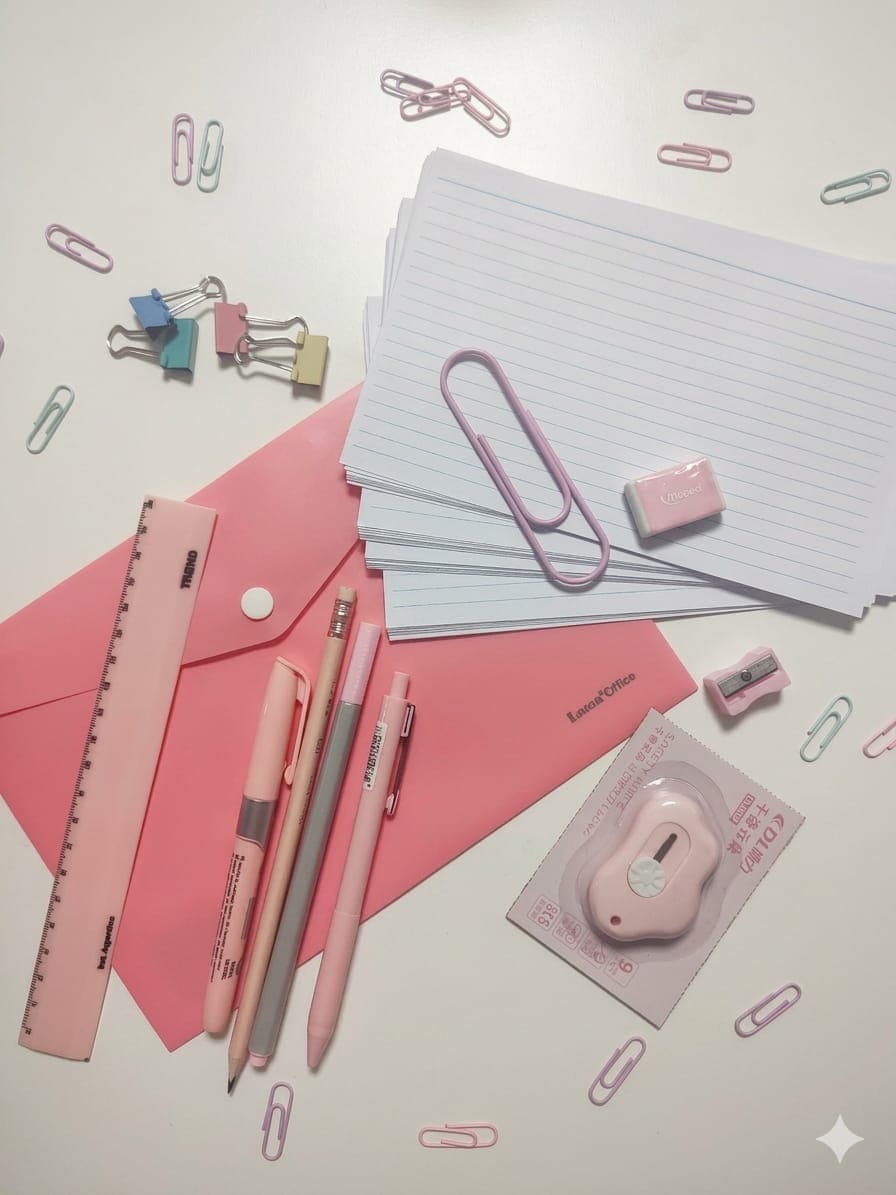 Set de Estudio con Fichas (100)