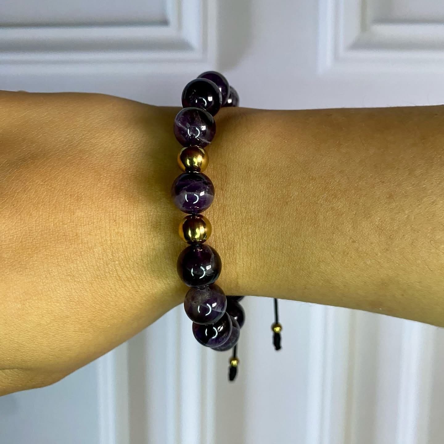 PULSERA AMATISTA