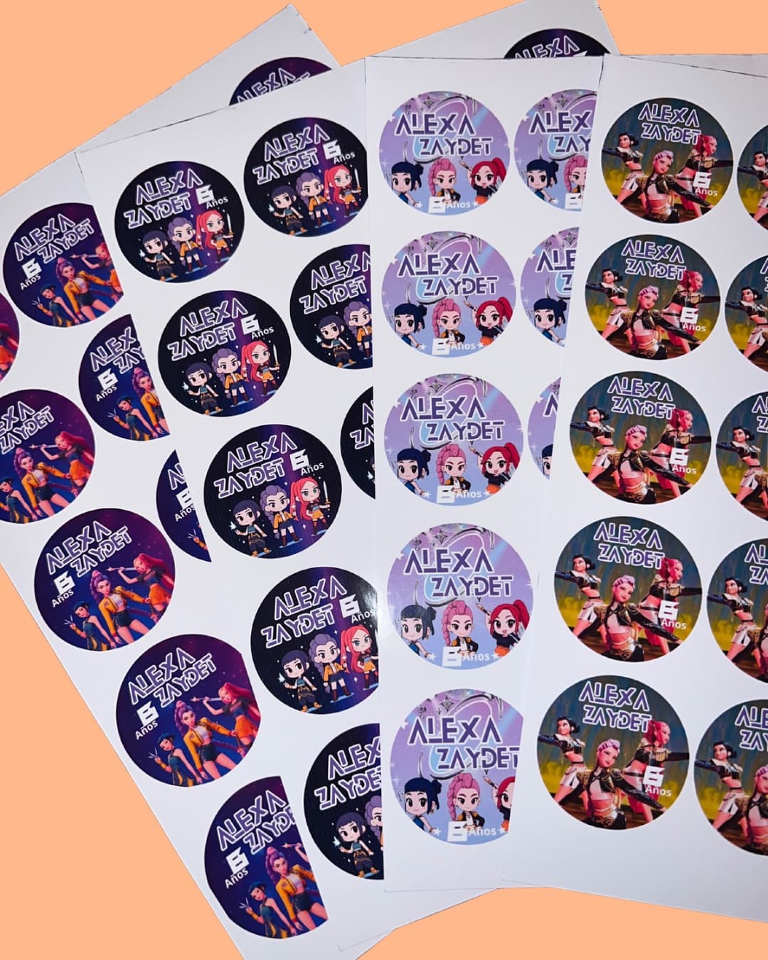 Hoja Stickers