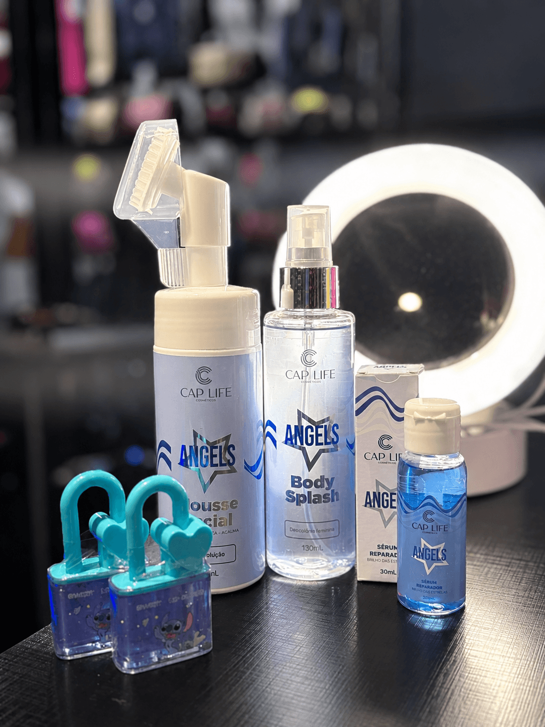Kit Angels – Rutina Facial & Body Splash Cap Life - OFERTA