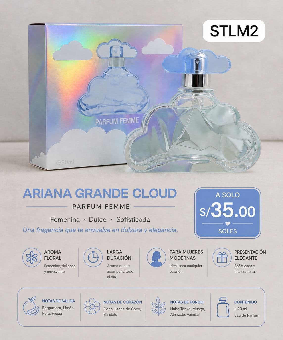 ARIANA GRANDE CLOUD | Perfume Mujer Sotificada