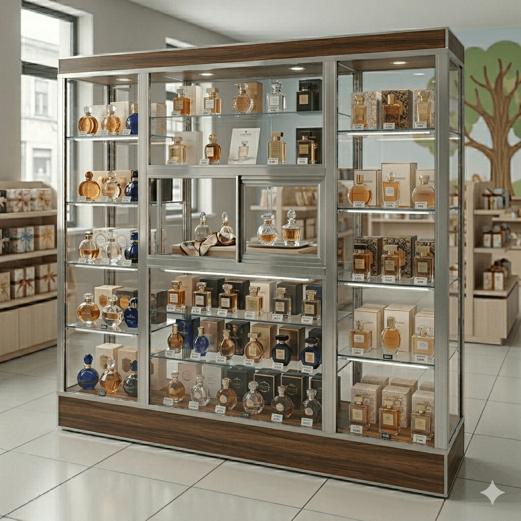 Vitrina aparador con ventana 1.80m. largo x2m.largo x40cm sku 7894