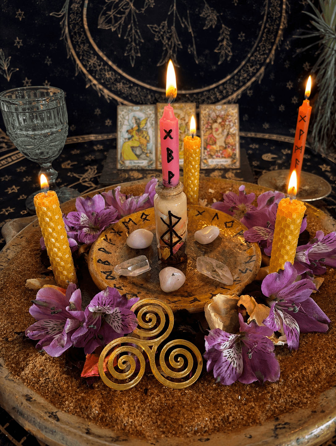 Ritual de Cumpleaños, florecimiento