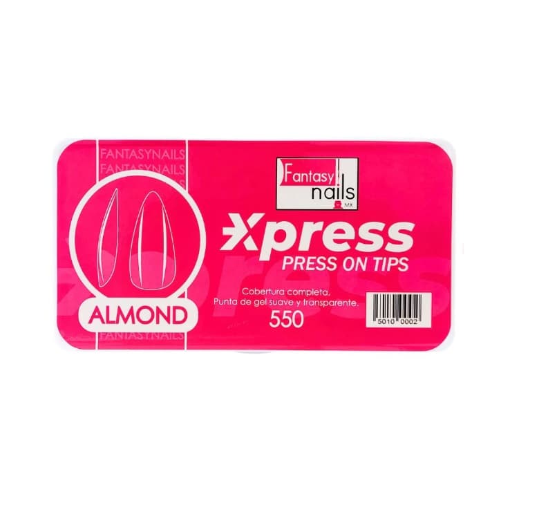 TIP PRESS ON ALMOND FANTASY NAILS