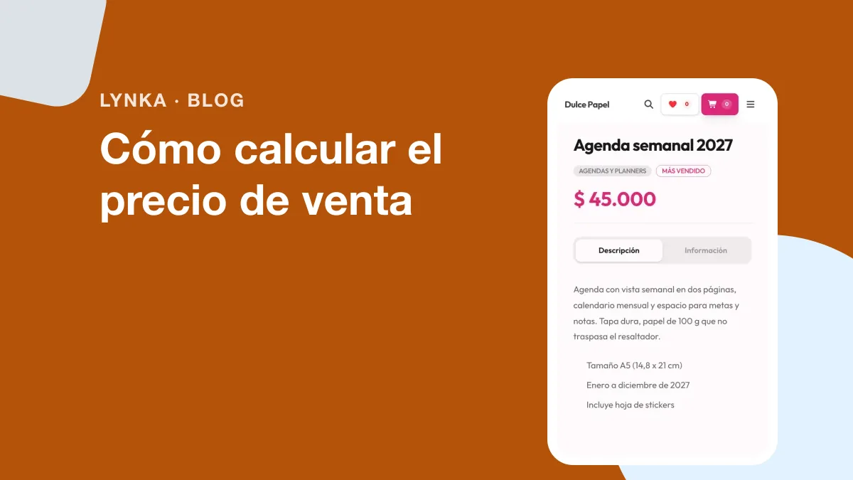 Cómo calcular el precio de venta de un producto