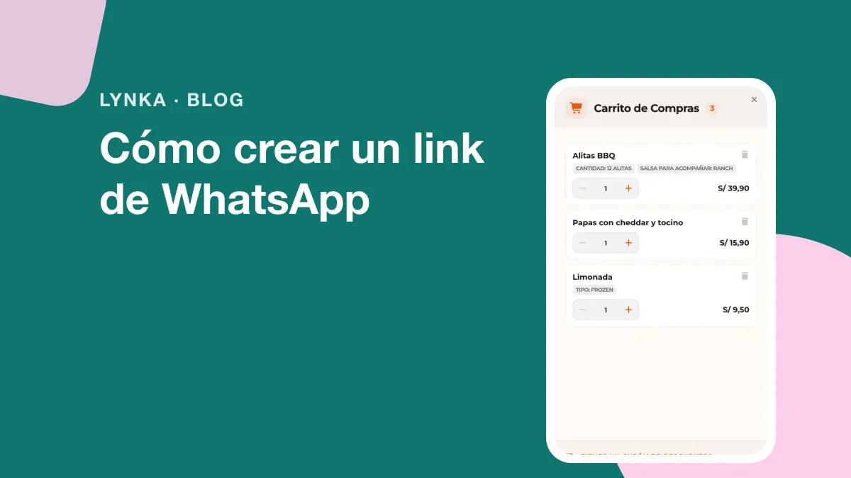 Cómo crear un link de WhatsApp para tu negocio