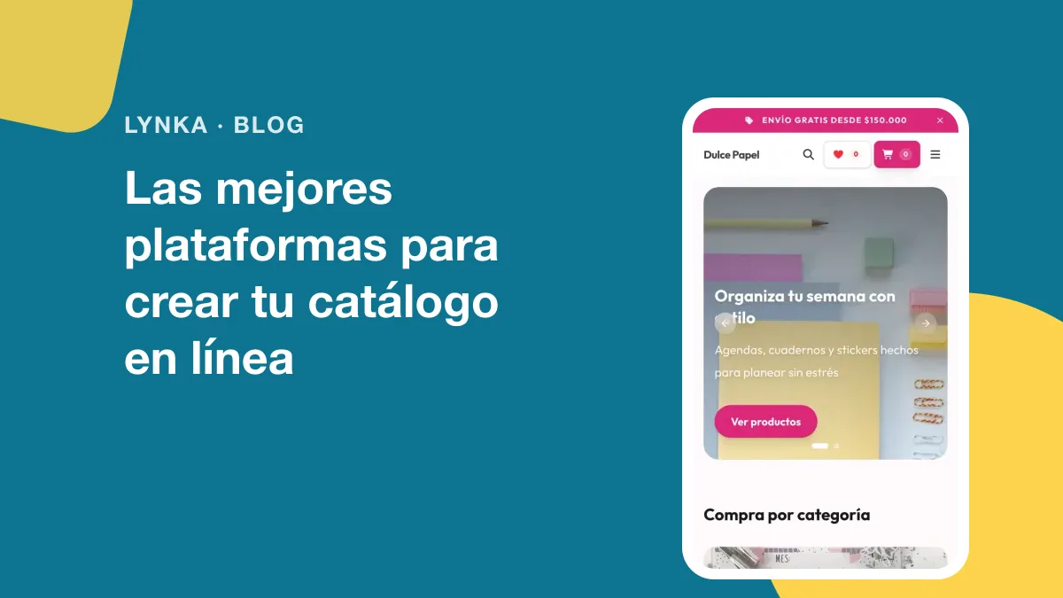 Las mejores plataformas para crear un catálogo en línea (2026)