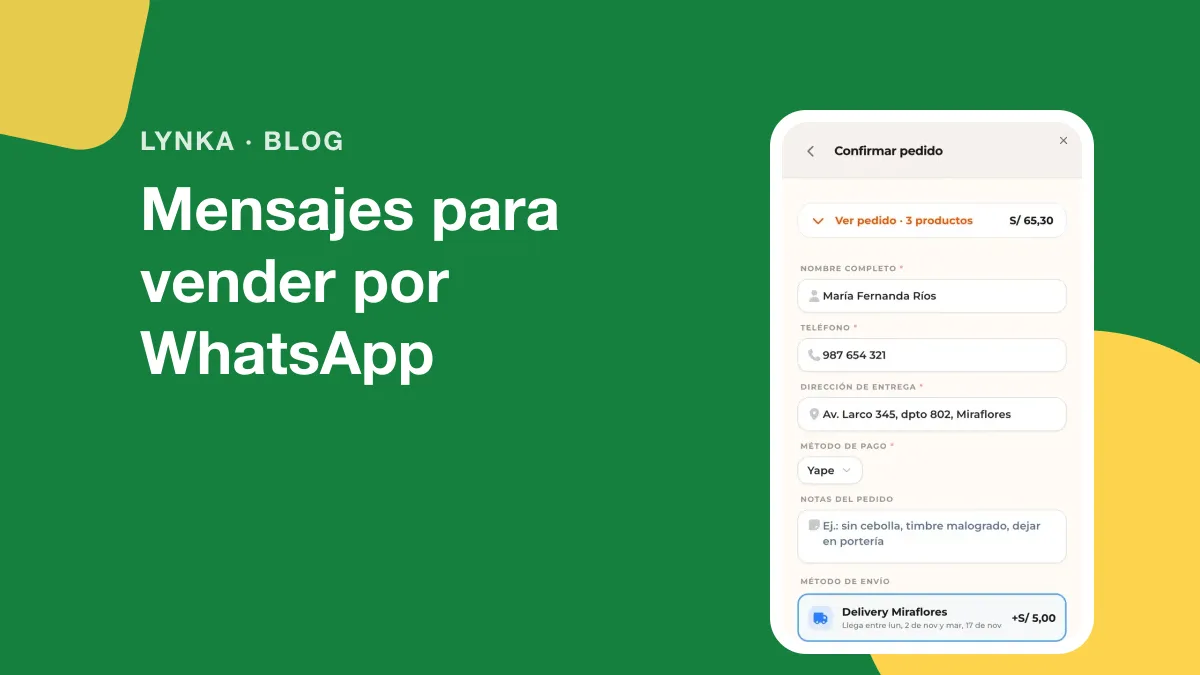 Mensajes para vender por WhatsApp: plantillas para copiar