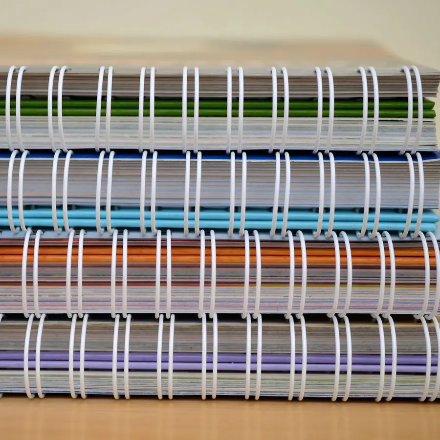 Cuaderno argollado A5 punteado