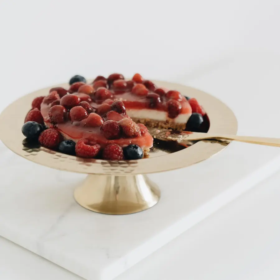 Cheesecake de frutos rojos